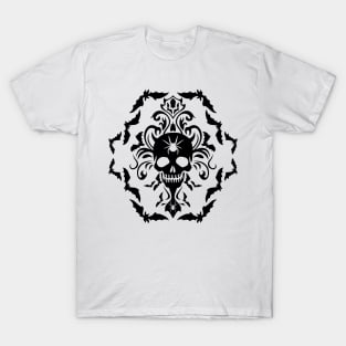 Gothic Damask (Spider Mind black) T-Shirt